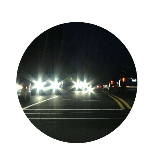 Difficulty in seeing at Night